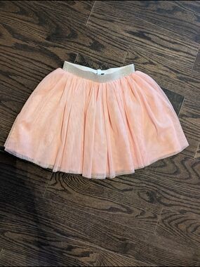 4/$20 George Pink Tulle Tutu Skirt Silver Waistband Size 4T
